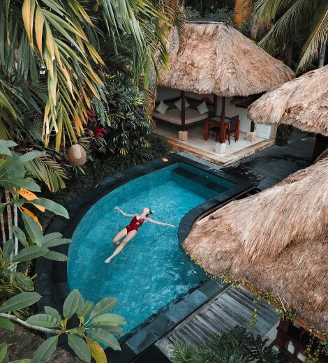 Sri Lanka resort pool and tropical escape